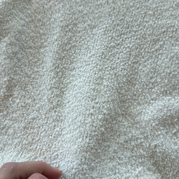 Vince | Teddy fleece sweater | cream | size Large - Picture 2 of 8